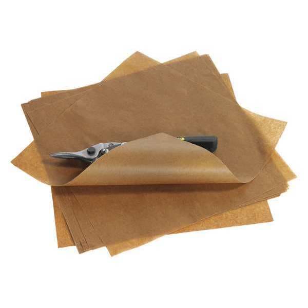 Partners Brand Waxed Paper Sheet, 24" x 36", Kraft, 580 Sheets - WPS2436