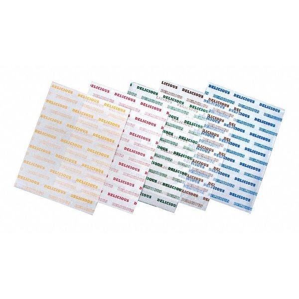 Value Brand Dry Waxed Food Sheets, Brown Delicious, 12 x 9", PK 1000 - F-3742