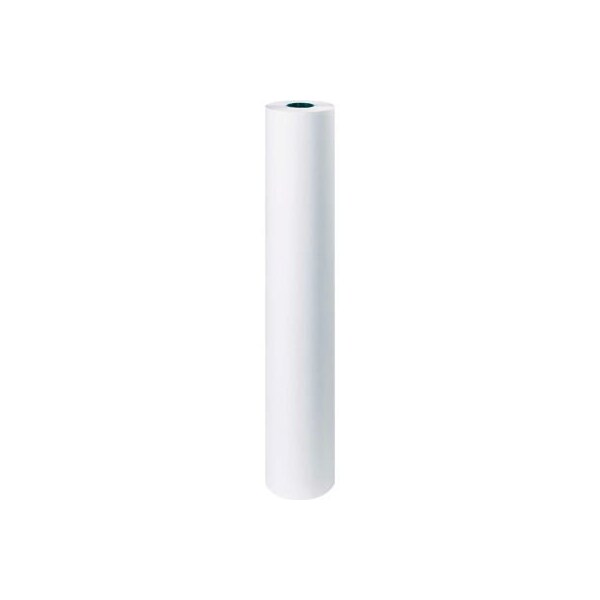 The Packaging Wholesalers Butcher Paper, 40 lbs., 48"W x 1000'L, White, 1 Roll - PBP4840W