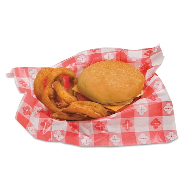 Bagcraft Poly Wax Paper Basket Liner, 10.5 x 12, 2000PK - BGC 300398
