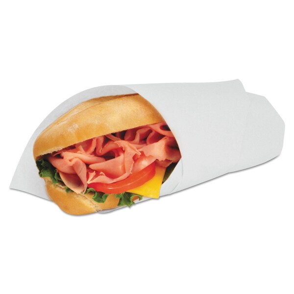 Bagcraft EcoCraft Interfolded Soy Wax Deli Sheets, 16 x 16, White, 2359PK - P247166