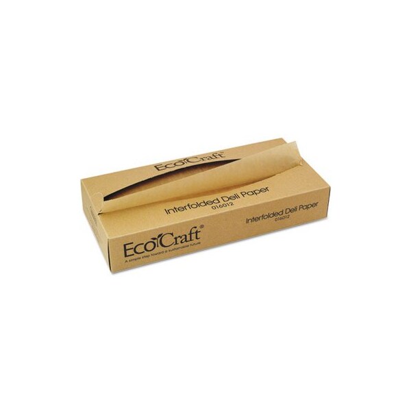 Bagcraft Ecocraft Interfolded Soy Wax Deli Sheets, 12 X 10 3/4, 12PK - 016012