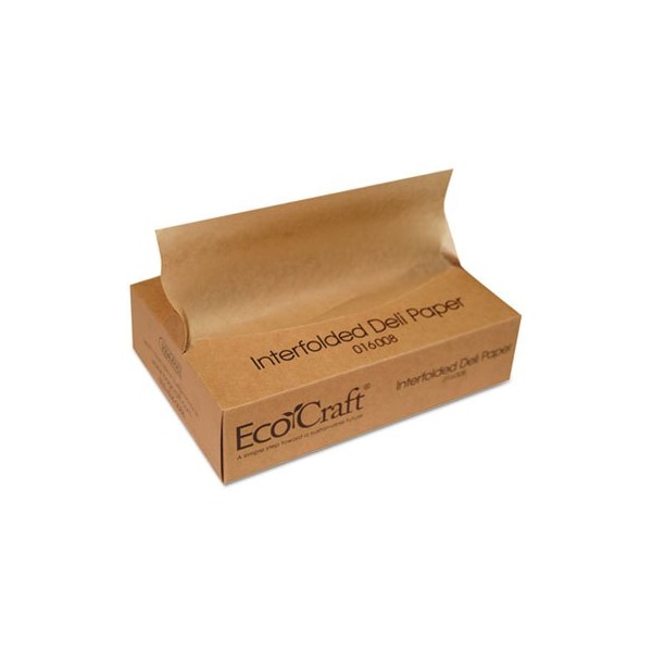 Bagcraft Ecocraft Interfolded Soy Wax Deli Sheets, 8 X 10 3/4, 12PK - 016008