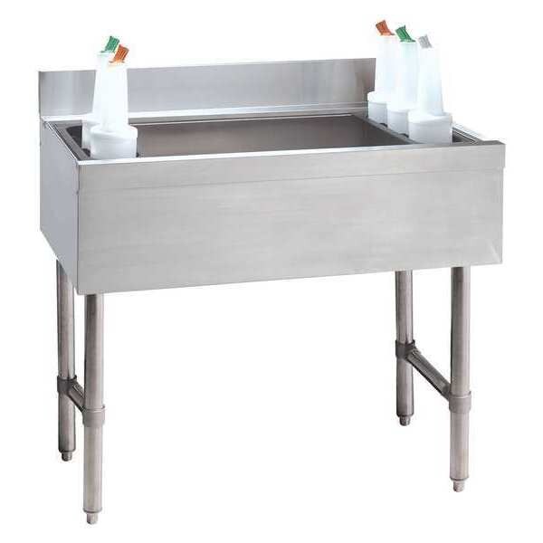 Advance Tabco Underbar Ice Bin, 12x21x29, Ss - CRI-12-12-X