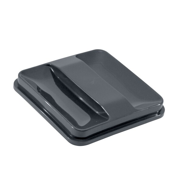 Hapco-Elmar Essential 3 Qt. Square IB Lid for R2000/R2100, Graphite, PK 36 - R2020GRPH