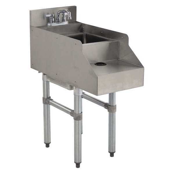 Advance Tabco Underbar Blender Station, 18x26x29, Ss - CR-RS-18-X