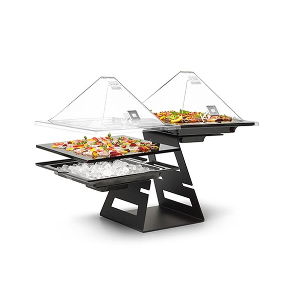 Rosseto Serving Solutions Ice Tub for Swan Black Acrylic - SA122