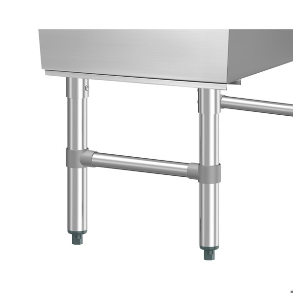 Koolmore 36 in. Commercial Underbar Ice Bin with Siding Lid in Stainless Steel KM-UIB-1836 - KM-UIB-1836