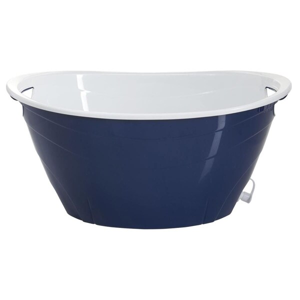 Creatv 4.375 oz Double Wall Party Beverage Tub, Royal Blue - DWTUB-ROY