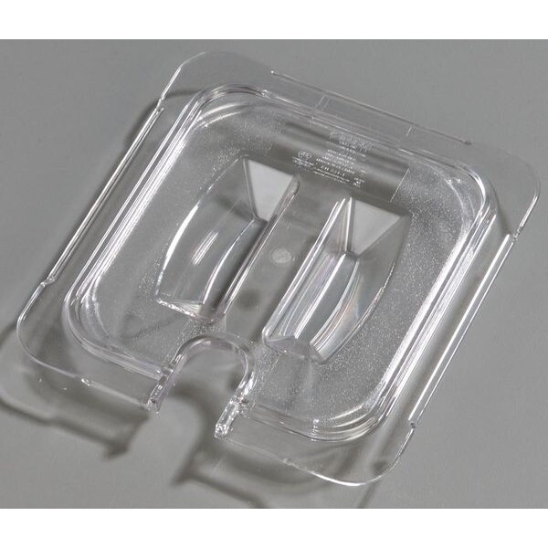 Carlisle Foodservice Notched Food Pan Lid, Sixth-Size, PK6 - 10311U07
