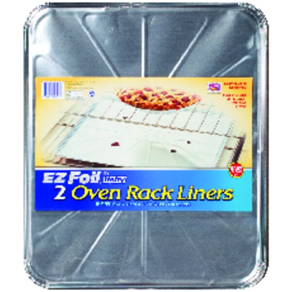Ez Foil Hefty EZ Foil 15-3/4 in. W X 18-1/4 in. L Oven Liner Silver 2 pk - 90815
