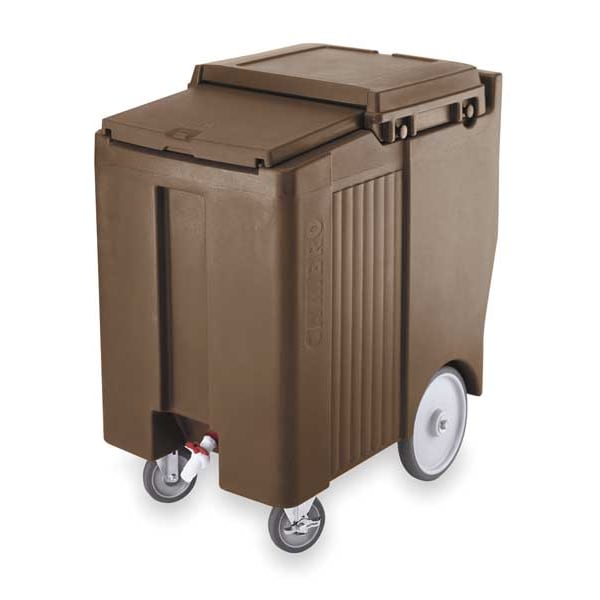 Cambro Ice Caddie, Cap 175 Lbs, 5 & 10 In Casters - EAICS175LB131