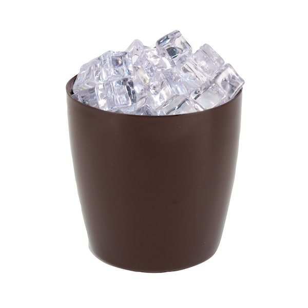Hapco-Elmar R1500WAL-Essential3 Qt. Round Ice Bucket W/O Handles, Walnut, PK 36 - R1500WAL