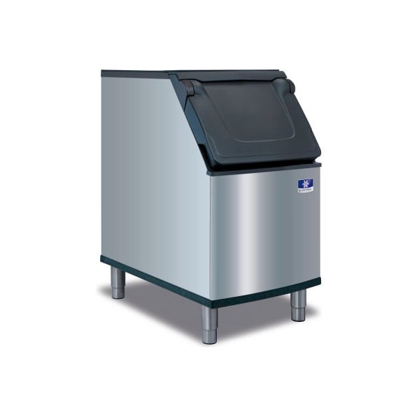 Manitowoc Ice Ice Bin, 22" Wide, Stainless Steel Exterior, Top-Hinged Front Opening Access Door - D320