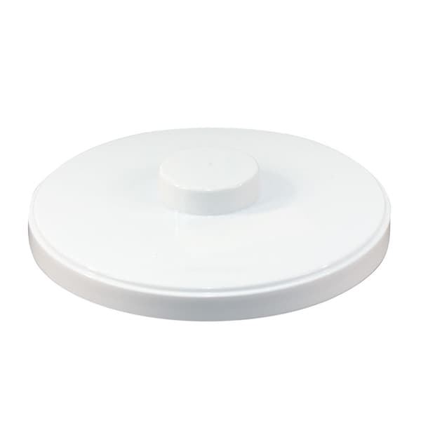 Hapco-Elmar R1020WHT-Essential 3 Qt. Round Ice Bucket Lid for R1000, White, PK 36 - R1020WHT