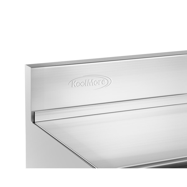 Koolmore 24 in. Commercial Underbar Ice Bin with Siding Lid in Stainless Steel KM-UIB-1824 - KM-UIB-1824