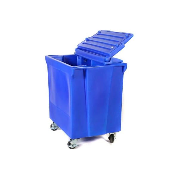 Forte Products ColdStor Ice & Beverage Bin-Body and Casters, Blue - 8002525
