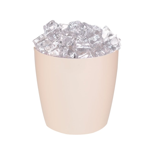 Hapco-Elmar R1500VAN-Essential3 Qt. Round Ice Bucket W/O Handles, Vanilla, PK 36 - R1500VAN