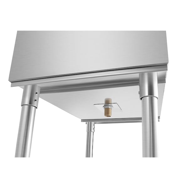 Koolmore 30 in. Commercial Underbar Ice Bin with Siding Lid in Stainless Steel KM-UIB-1830 - KM-UIB-1830