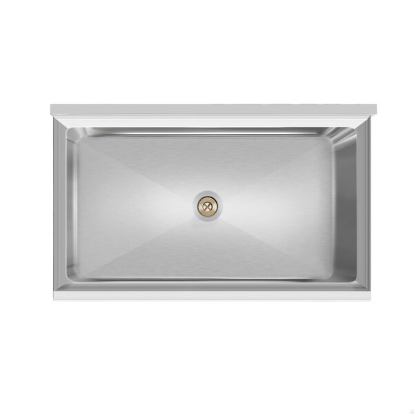 Koolmore 30 in. Commercial Underbar Ice Bin with Siding Lid in Stainless Steel KM-UIB-1830 - KM-UIB-1830