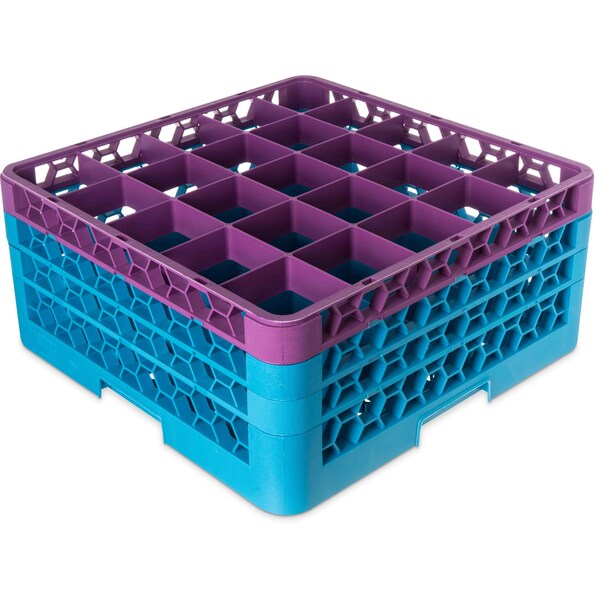 Carlisle Foodservice The 25 Compartment Divided Glass Rack - RG25-3C414
