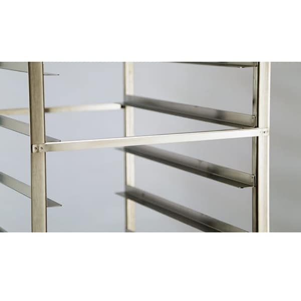 Lakeside Stainless Steel Narrow Opening Pan Rack - Holds (41) 18"x26" Trays - 163