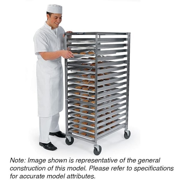Lakeside Stainless Steel Economy Series Pan Rack - Holds (41) 18"x26" Trays - 126