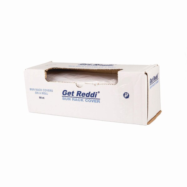 Inteplast Group Bun-Rack/Pan-Cover Film, 50PK - BRC52X80