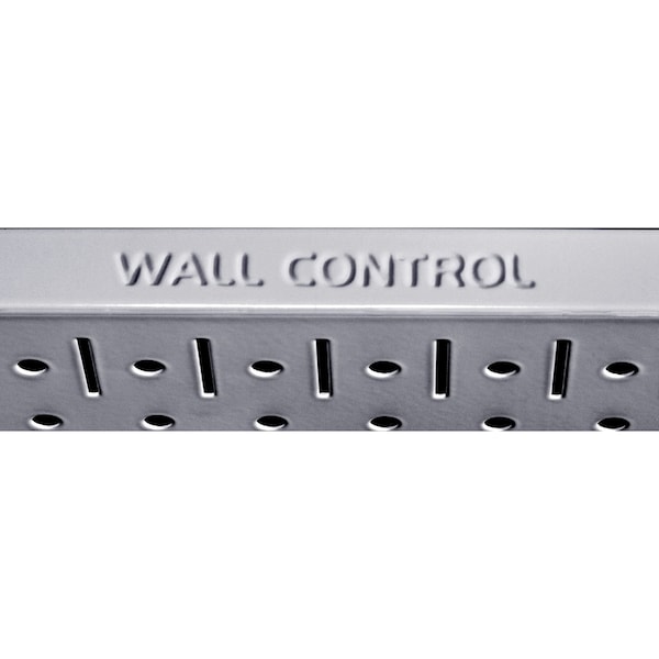 Wall Control Commercial Kitchen Pegboard Rack, Grey/White - 35-IKTH-200-GW