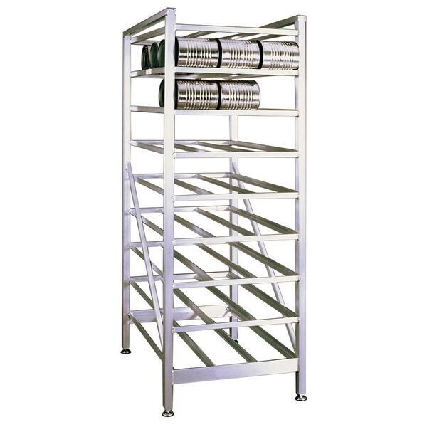 New Age Industrial Can Rack, 25In. W x 35-1/4In. D x 71In. H - 6259