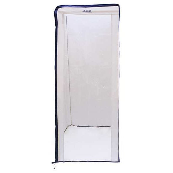 Aleco HD Pan Rack Cvr, Nylon PVC, Off White - 477434