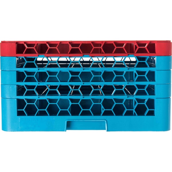 Carlisle Foodservice The 25 Compartment Divided Glass Rack - RG25-4C410