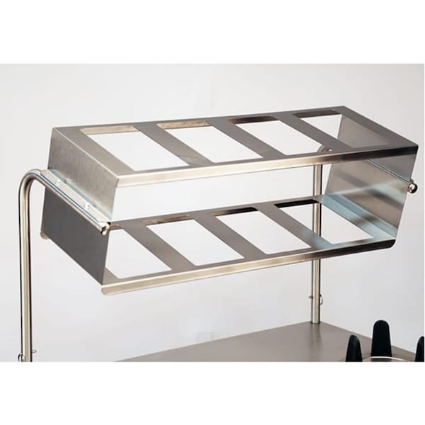 Lakeside Stainless Deluxe Tray Starter Station-Accomadates Pans, Trays, Dishes - 2620