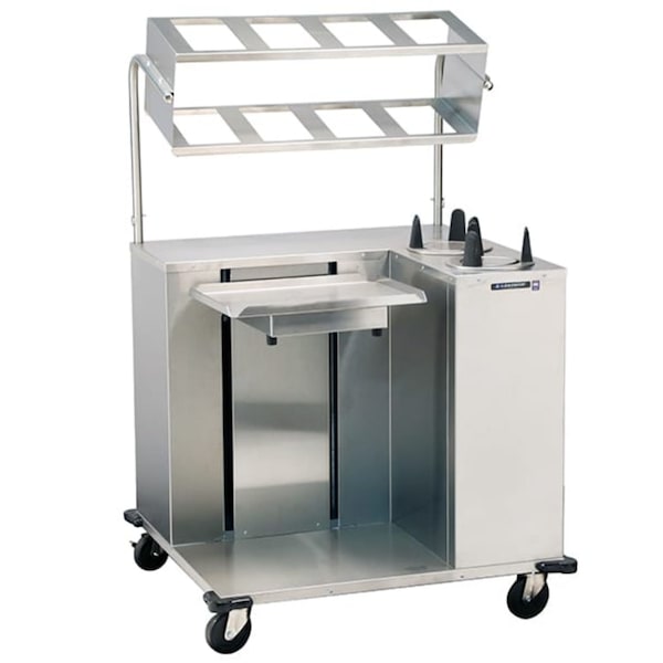 Lakeside Stainless Deluxe Tray Starter Station-Accomadates Pans, Trays, Dishes - 2620