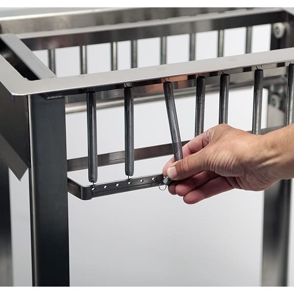 Lakeside Drop-In Tray and Glass Rack Dispenser; Open - Holds (6) 10"x20" Racks - 973