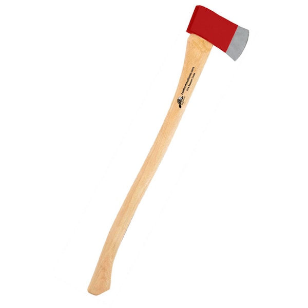 Leatherhead Tools Flat Axe Red Head, 6 w/36 in. Hickory H - FAH-6R