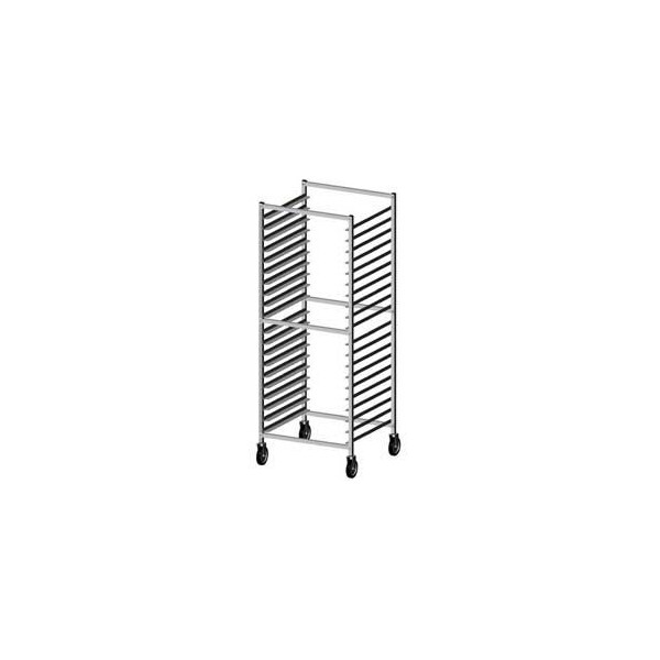 Prairie View Industries Prairie View, Steam Table Pan Rack, 18 Pan Capacity, 17inW x 71-1/2inH x 20inD - WE3020KD-SP