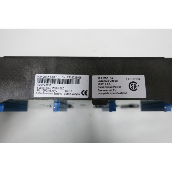 Emerson Deltav 8-Ancho Portador Pcb Tarjeta de Circuito - 12P0818X072