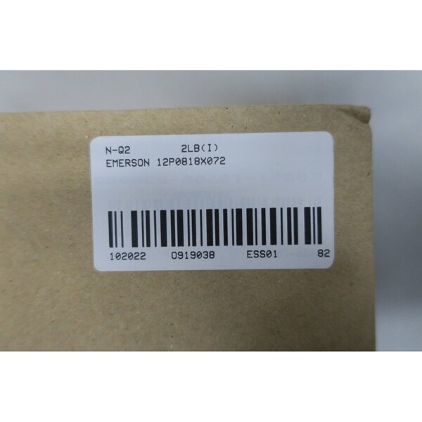 Emerson Deltav 8-Ancho Portador Pcb Tarjeta de Circuito - 12P0818X072