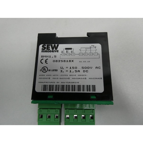 Rectificador de freno para otro módulo PLC y DCS - BMH1,5 0825818X