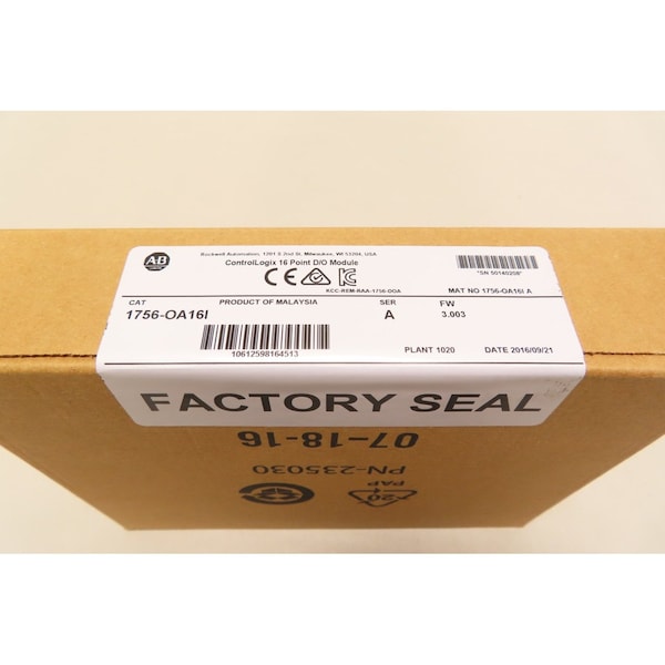 Allen Bradley 1756-OA16I - 1756-OA16I