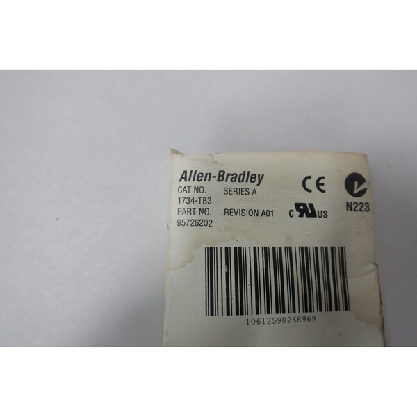 Base de terminal PLC y piezas y accesorios DCS - 1734-TB3