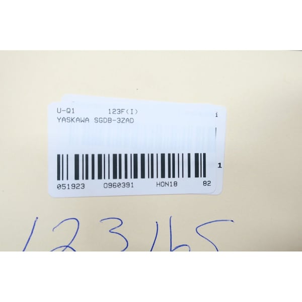 Servopack de Yaskawa 200-230V-Ac 0-230V-Ac 3Ph 30Kw Servo Drives y Amplificador - SGDB-3ZAD