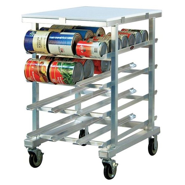 New Age Industrial Can Rack, Poly Top, 25W x 35D x 41 in. H - 1227