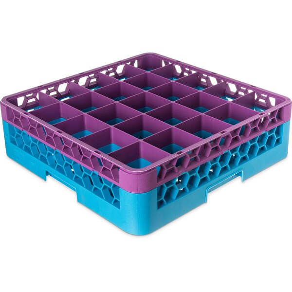Carlisle Foodservice The 25 Compartment Divided Glass Rack - RG25-1C414
