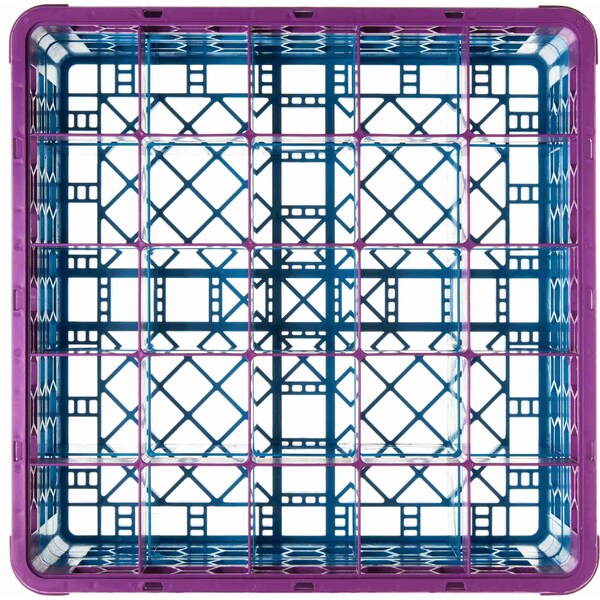 Carlisle Foodservice The 25 Compartment Divided Glass Rack - RG25-2C414