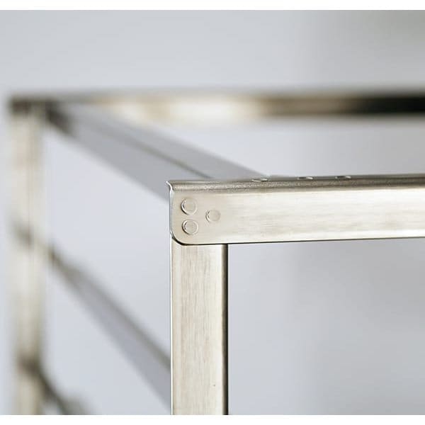 Lakeside Stainless Steel Standard Series Pan Rack - Holds (10) 18"x26" Trays - 158
