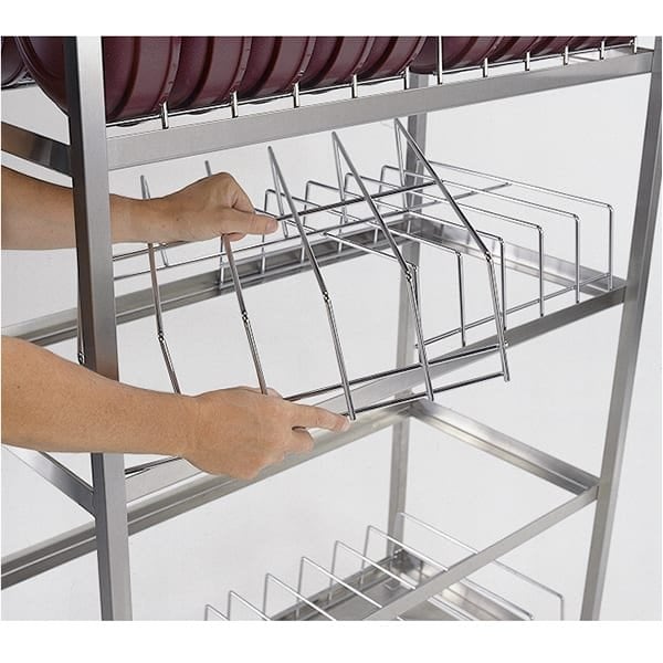 Lakeside Dome Drying Rack-Stainless Steel - 60 Dome Capacity - 897