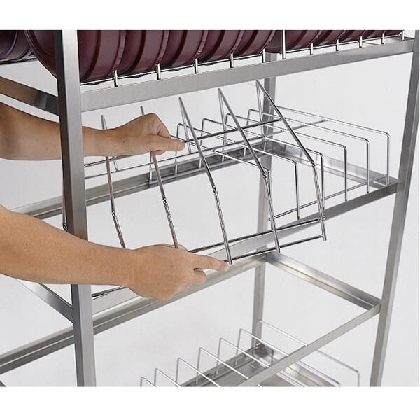 Lakeside Dome Drying Rack-Stainless Steel - 60 Dome Capacity - 897