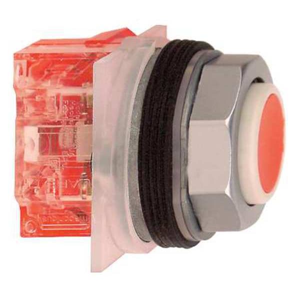 "Botón de pulsador sin iluminación Schneider Electric, 30 mm, 1NC, Rojo - 9001KR3RH6"